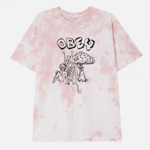 (163402959) 페어리 앤드 머쉬룸 타이다이 반팔티 PINK CLAY TIE DYE